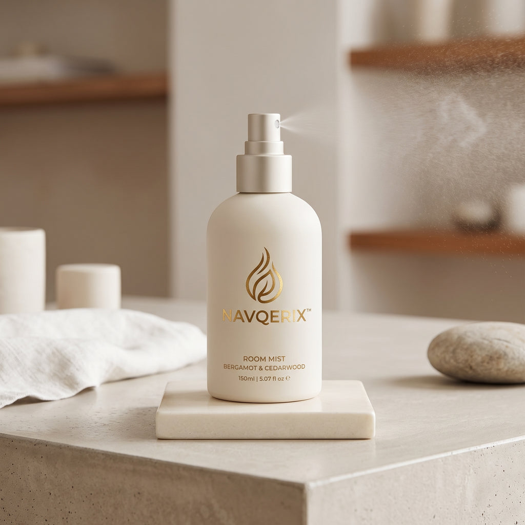 Navqerix™ Bergamot &amp; Cedarwood Luxury Room Mist Spray (150ml / 5.07 fl oz)